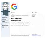 Google Project Management